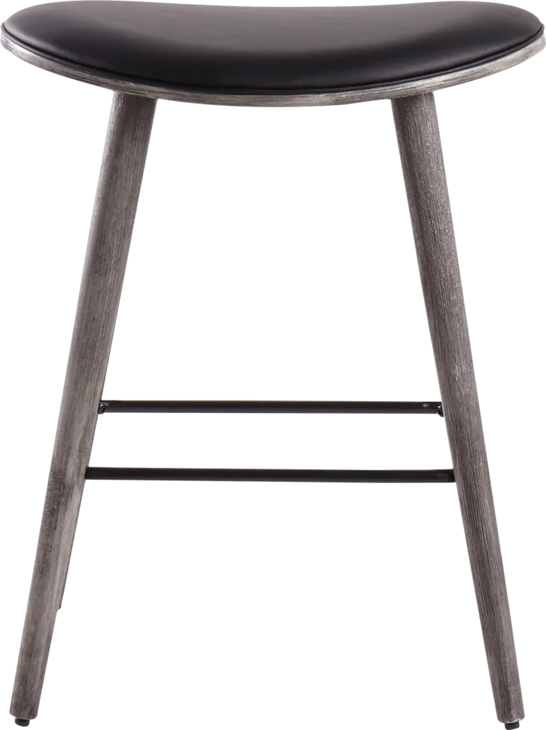 Nimblewill Black Counter Height Stool, Set of 2 - Thumbnail - Image 5