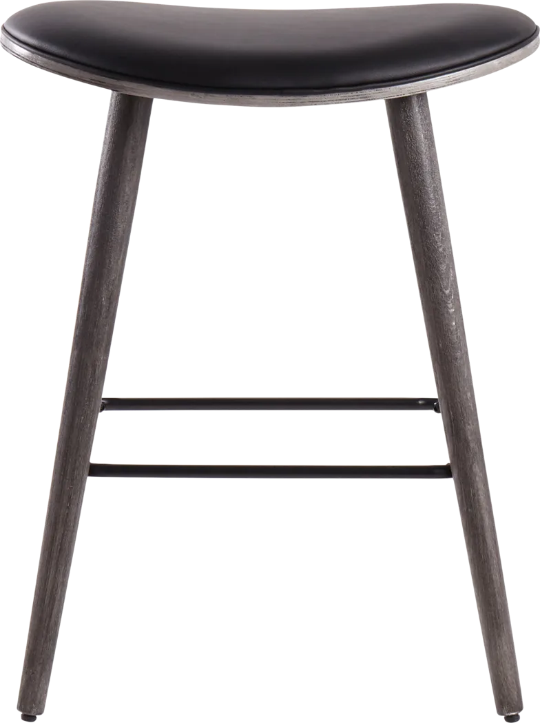 Nimblewill Black Counter Height Stool, Set of 2 - Thumbnail - Image 6