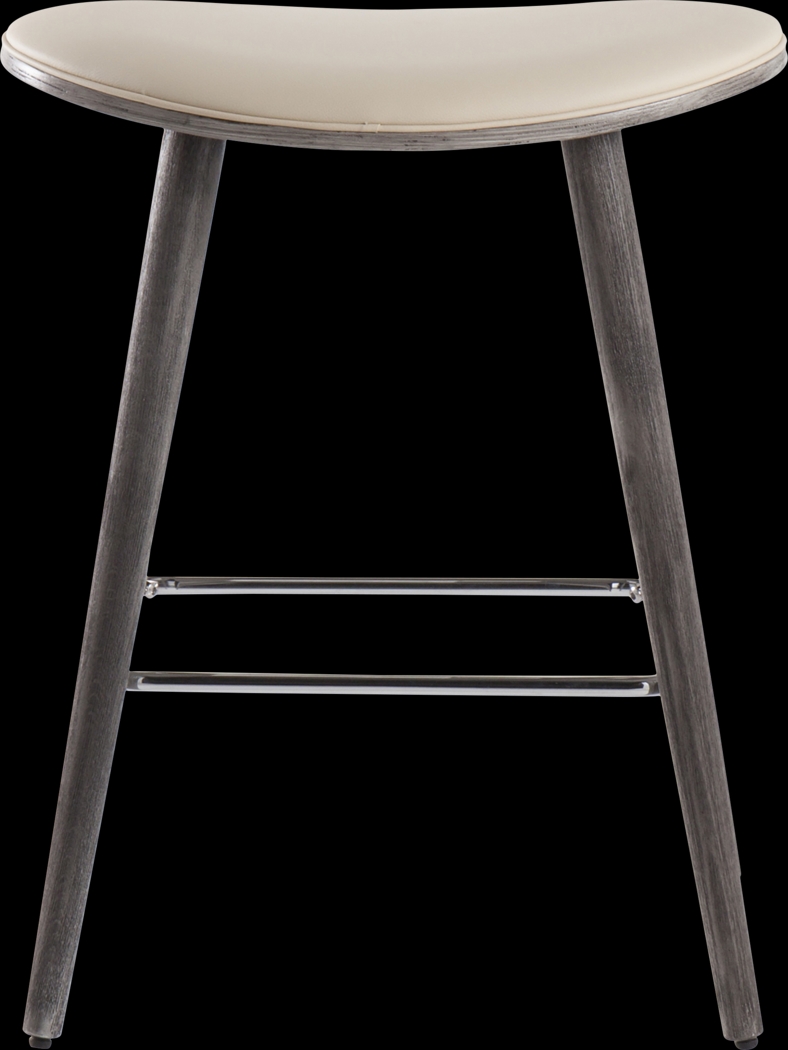 Nimblewill Cream Counter Height Stool, Set of 2 - Thumbnail - Image 5