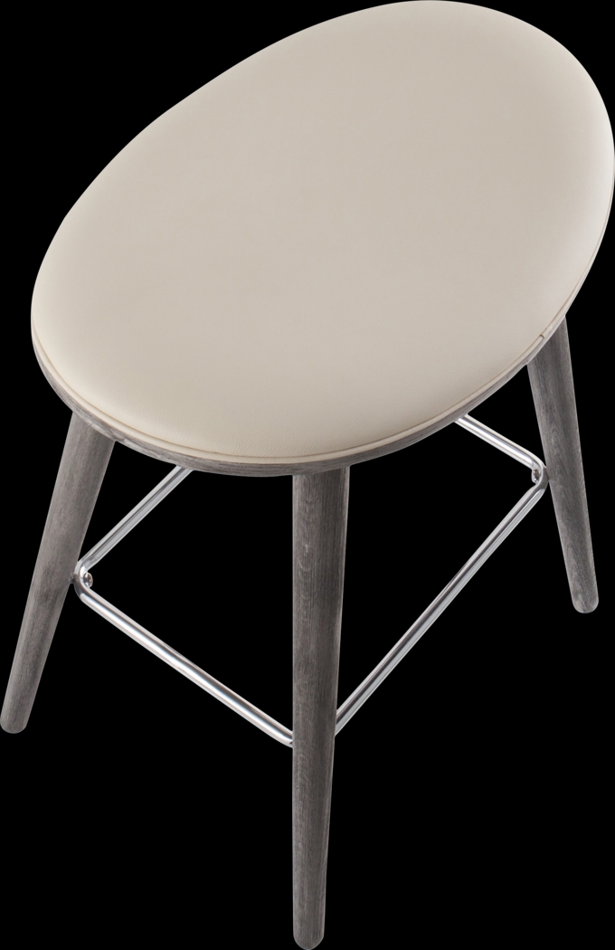 Nimblewill Cream Counter Height Stool, Set of 2 - Thumbnail - Image 7