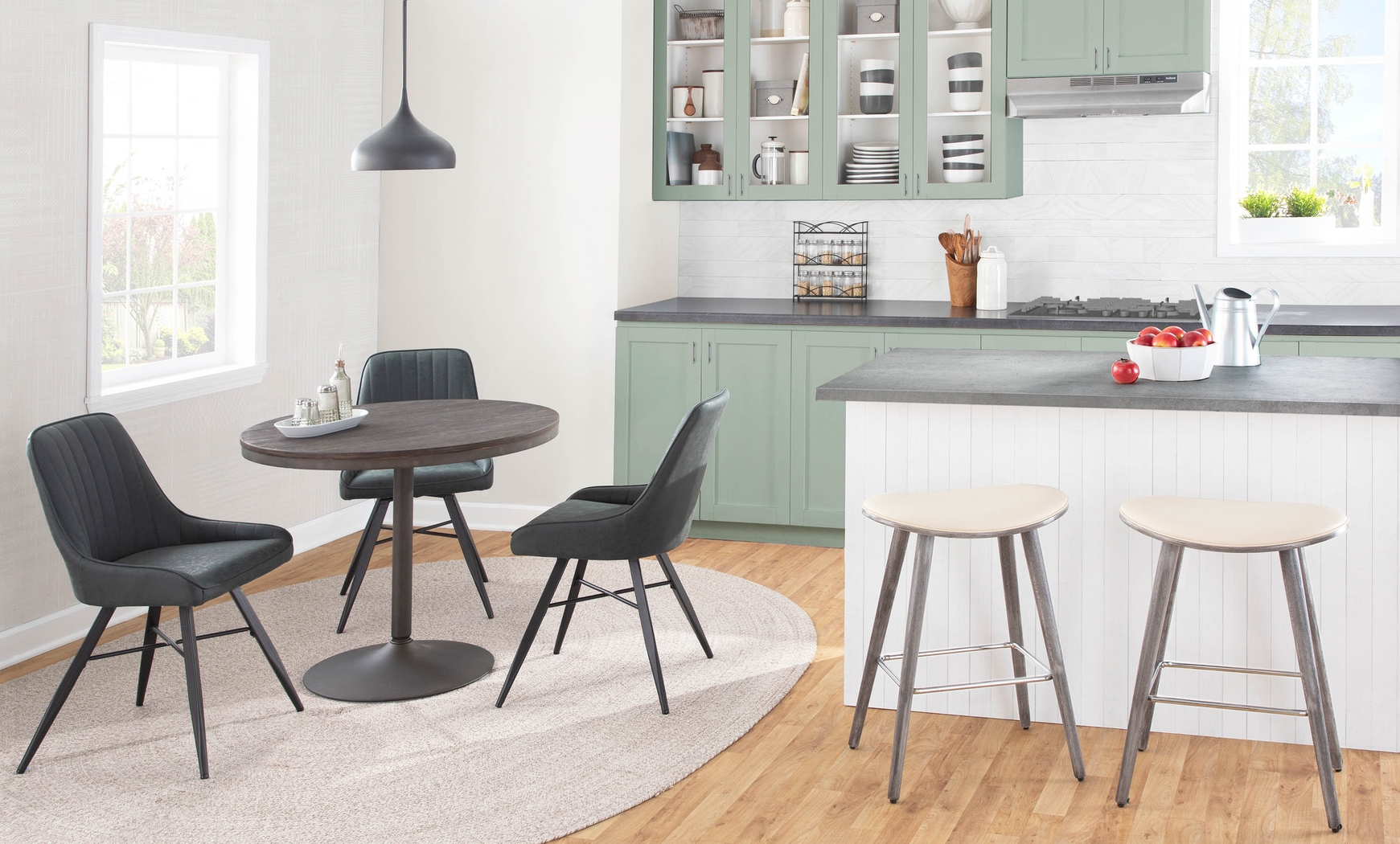 Nimblewill Cream Counter Height Stool, Set of 2 - Thumbnail - Image 9