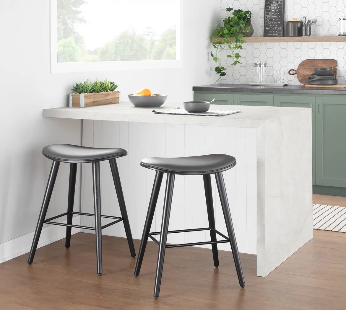 Nimblewill Gray Counter Height Stool, Set of 2 - Thumbnail - Image 8