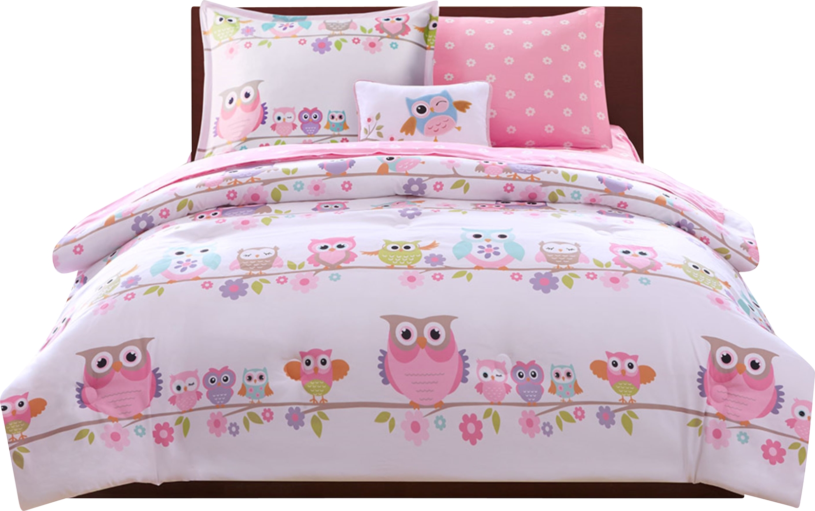 Nimmi White Twin Comforter Set - Thumbnail - Image 1