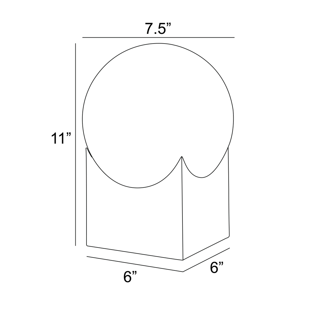 Ninevah Land Graphite Lamp - Thumbnail - Image 4