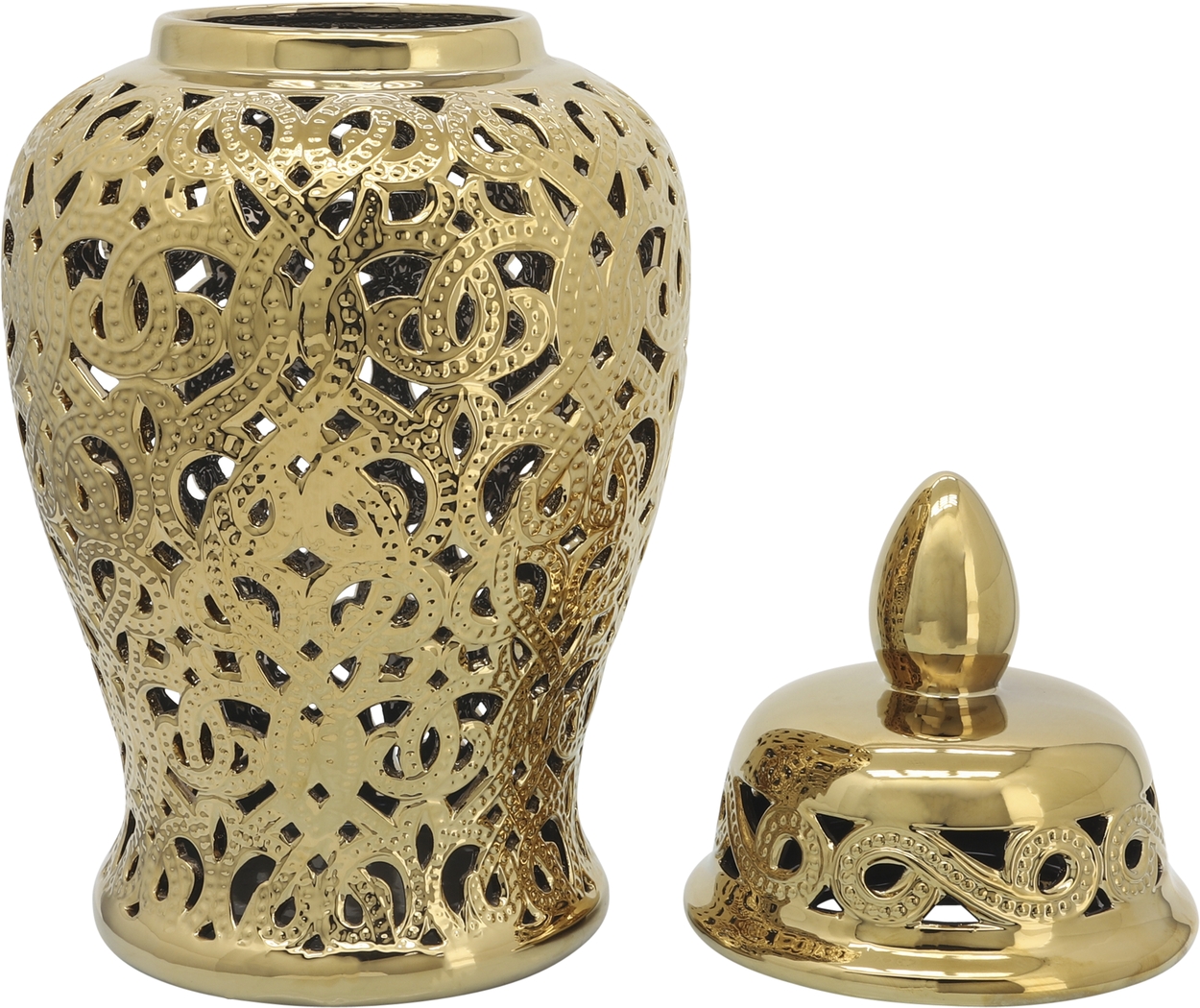 Ninock Gold Temple Jar - Thumbnail - Image 5