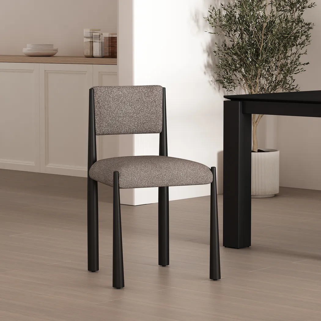 Ninti Brown Side Chair, Set of 2 - Thumbnail - Image 2