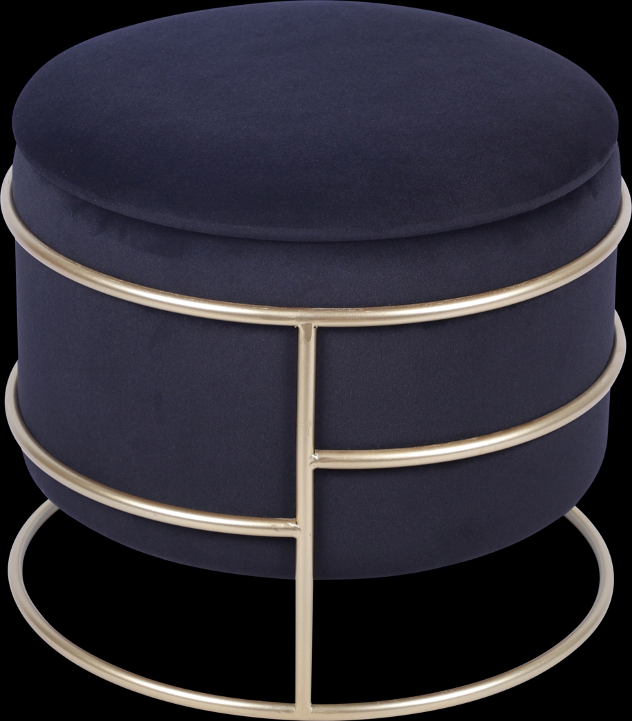 Niora Black Storage Ottoman - Thumbnail - Image 9