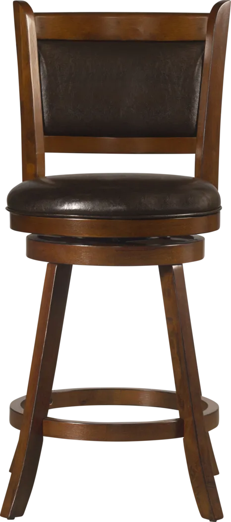 Nipomo Brown Swivel Counter Height Stool - Thumbnail - Image 4