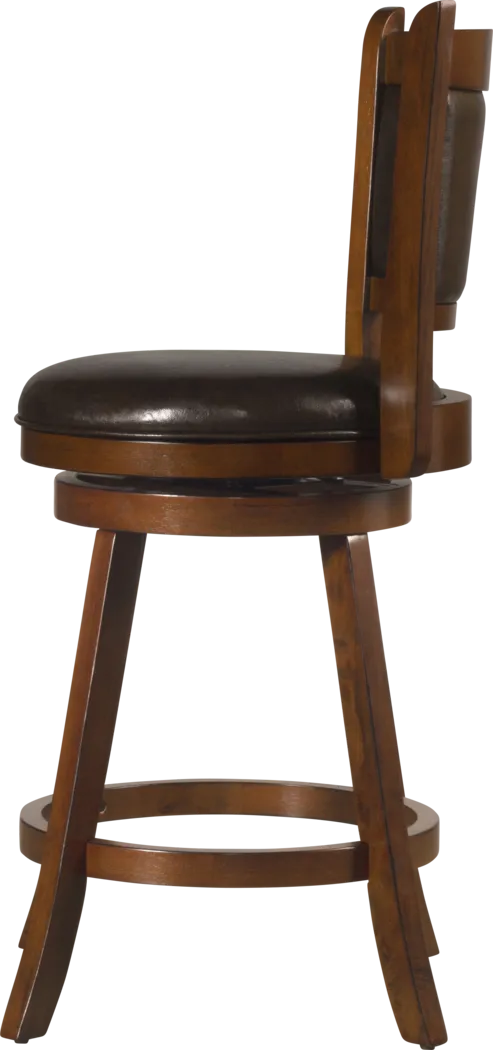 Nipomo Brown Swivel Counter Height Stool - Thumbnail - Image 6