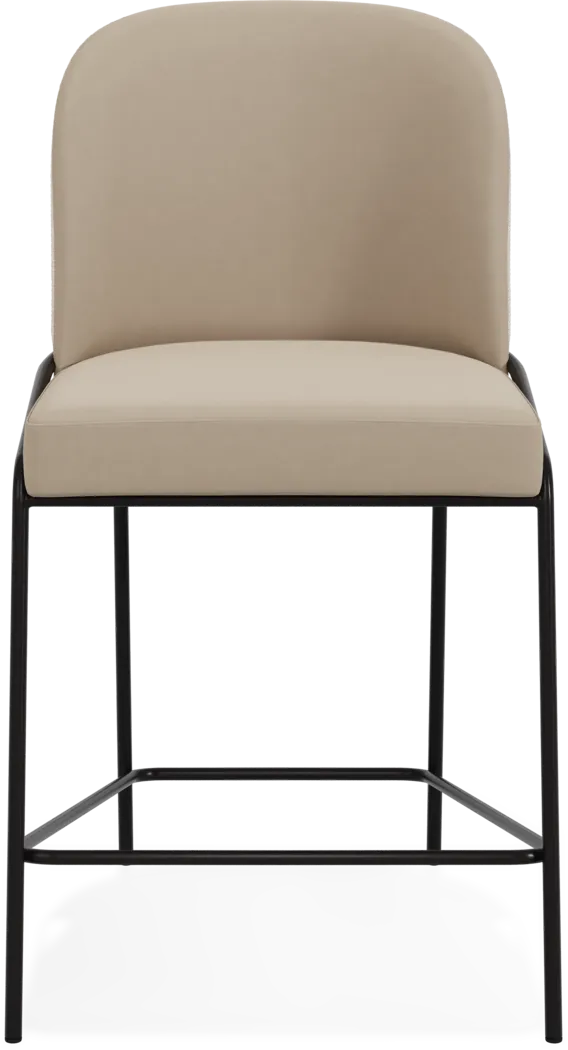 Nisa Beige Counter Stool - Image 2