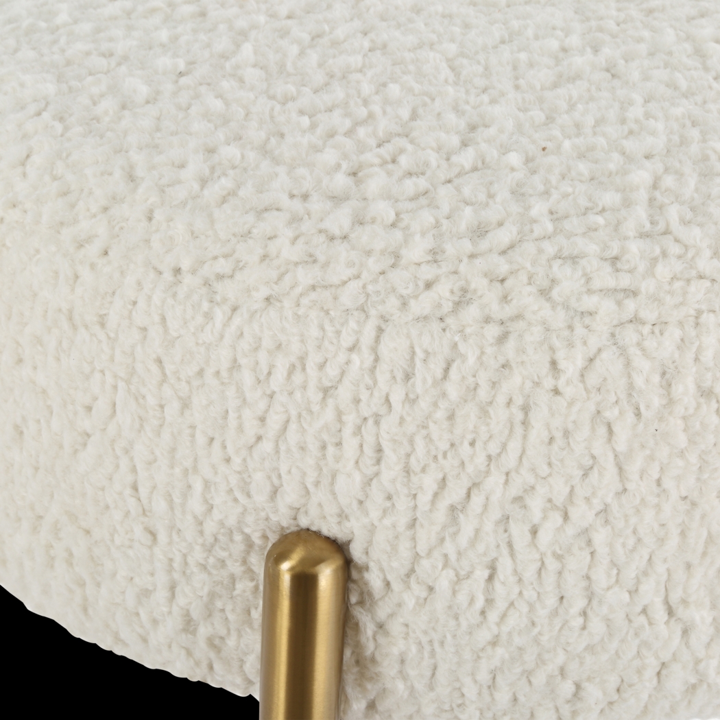 Nishi White Counter Stool - Thumbnail - Image 2