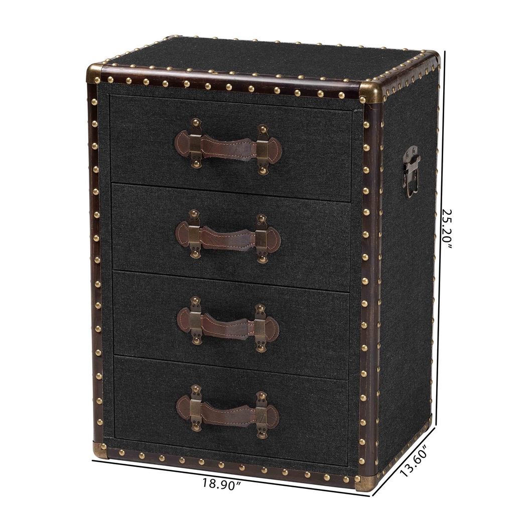 Nisseny Black End Table - Thumbnail - Image 3