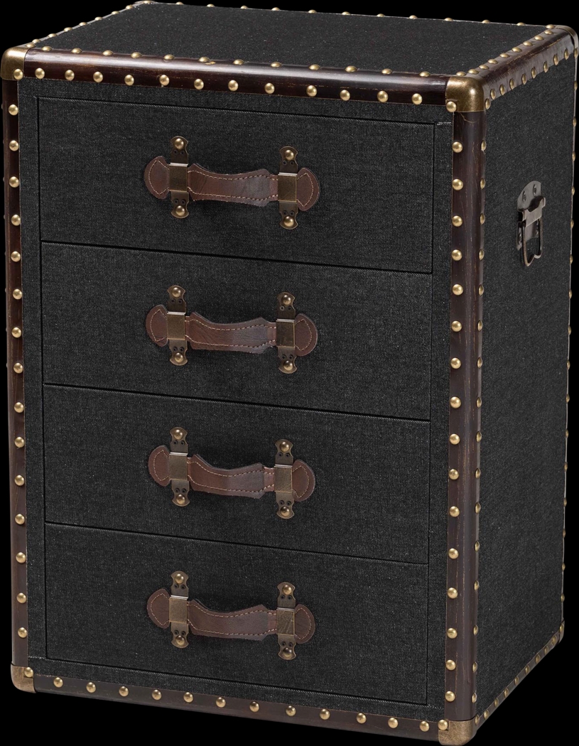 Nisseny Black End Table - Thumbnail - Image 1