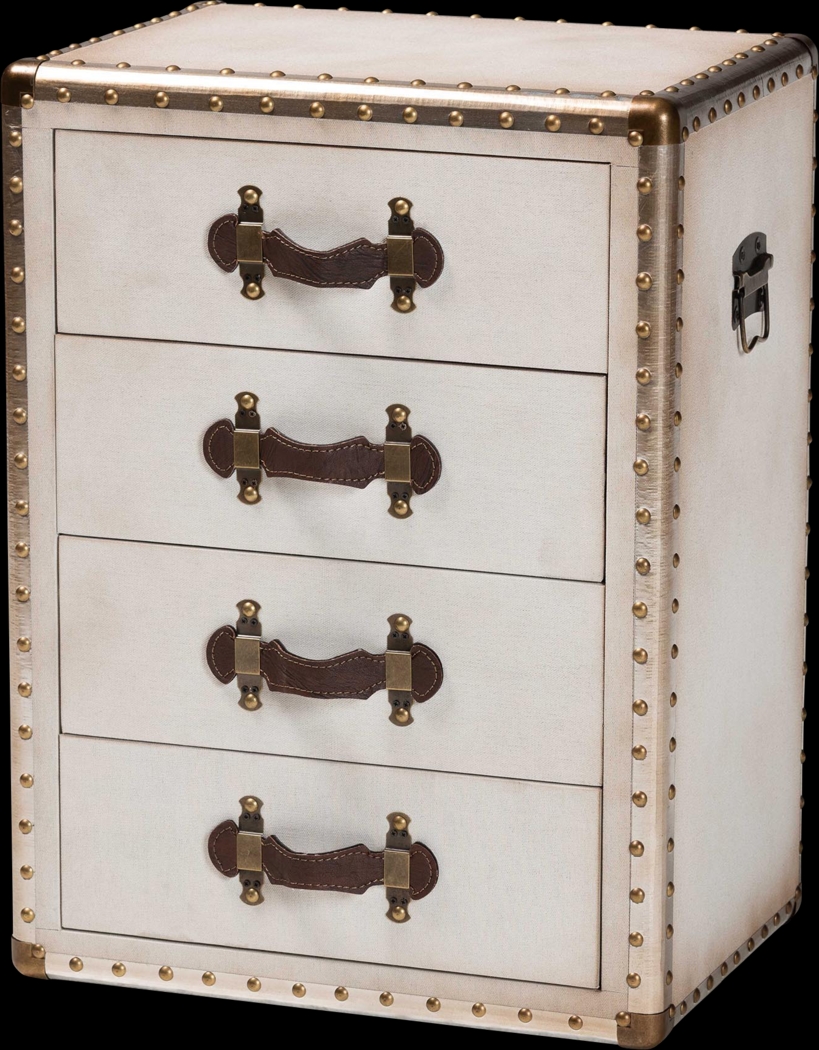 Nisseny Silver End Table - Thumbnail - Image 1