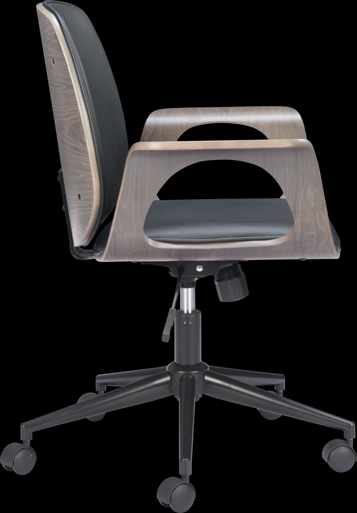 Nitida Black Office Chair - Thumbnail - Image 4