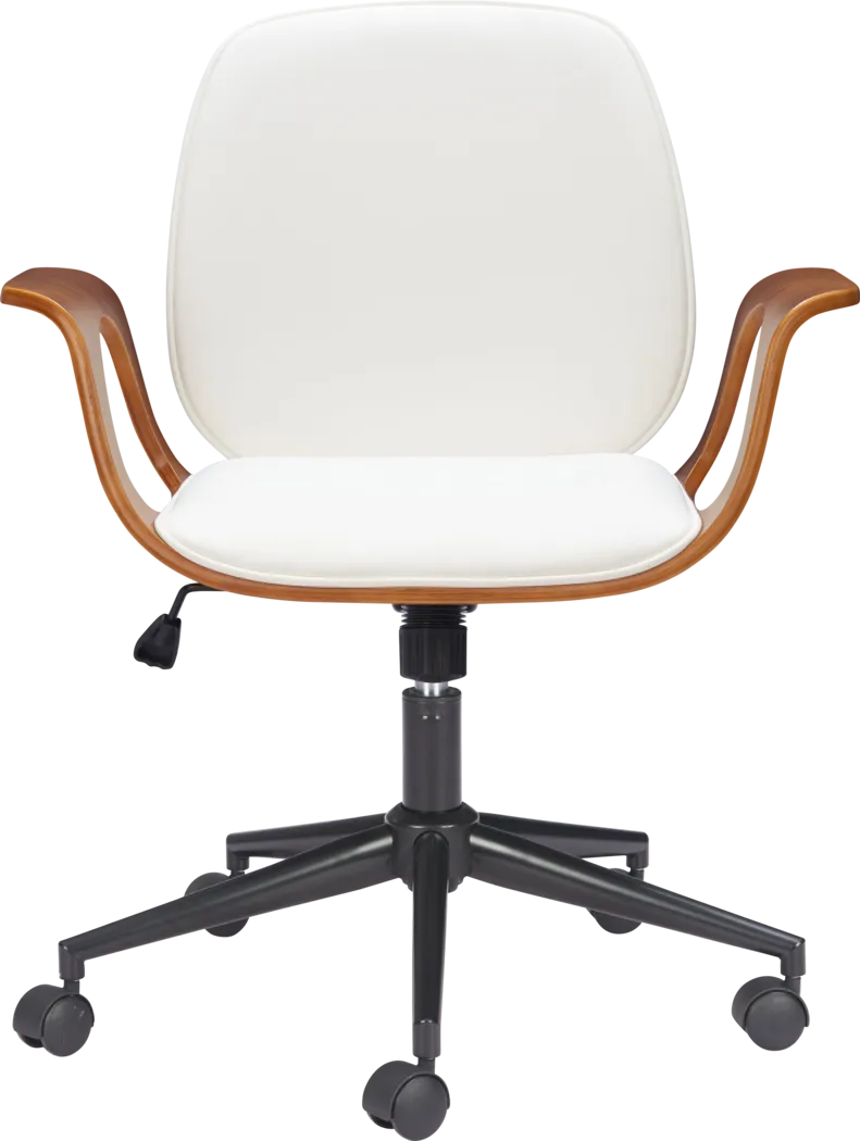 Nitida White Office Chair - Thumbnail - Image 5