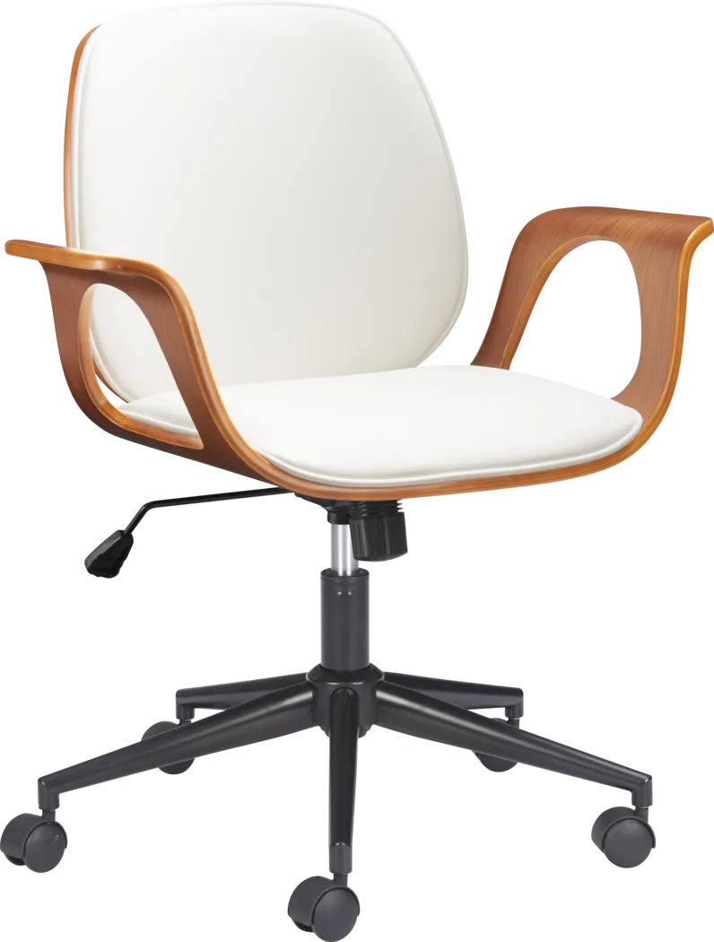 Nitida White Office Chair - Thumbnail - Image 8