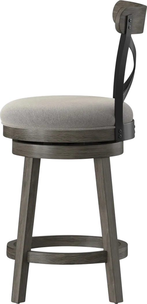 Nitin Gray Adjustable Stool - Thumbnail - Image 16
