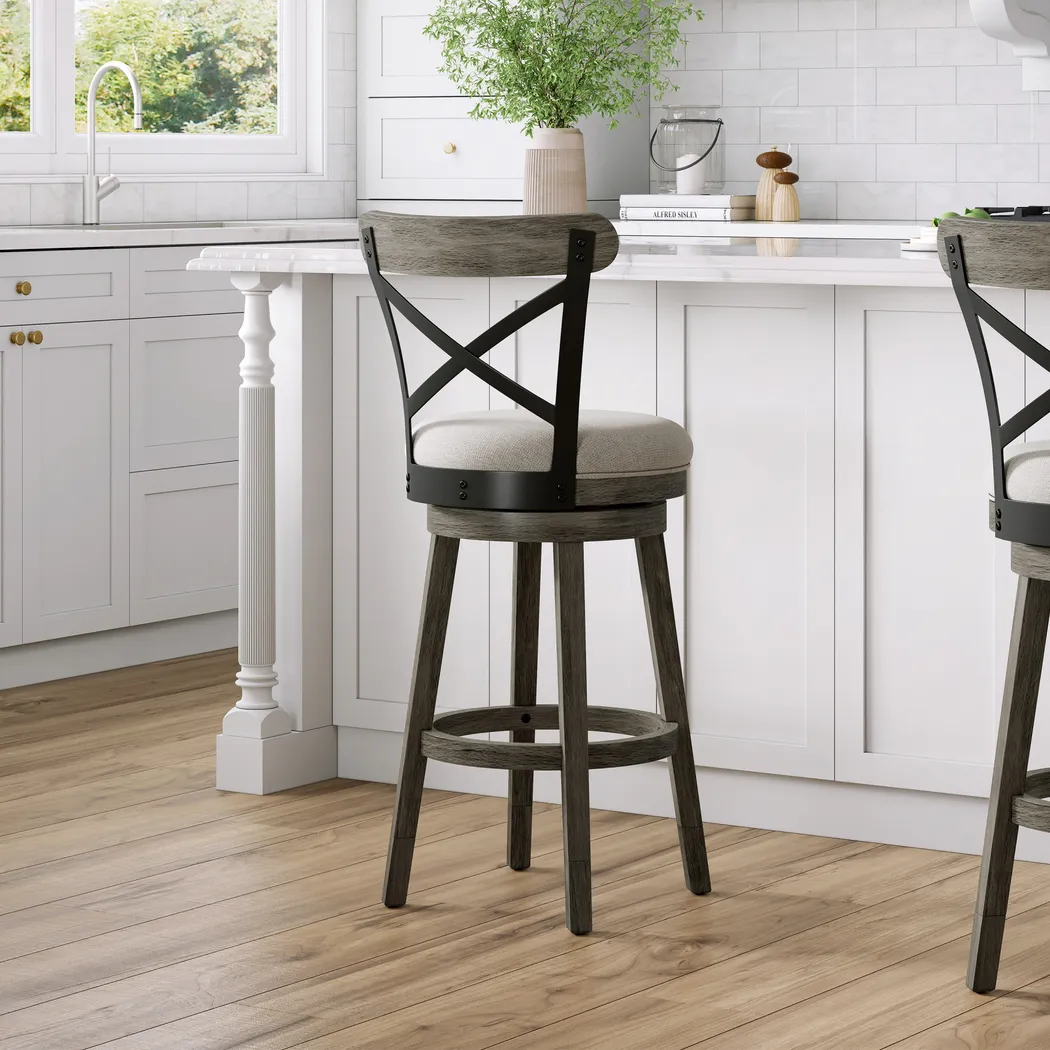 Nitin Gray Adjustable Stool - Thumbnail - Image 5
