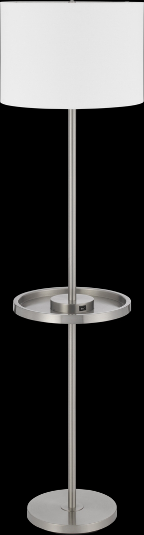 Nittany Drive Silver Floor Lamp - Thumbnail - Image 1