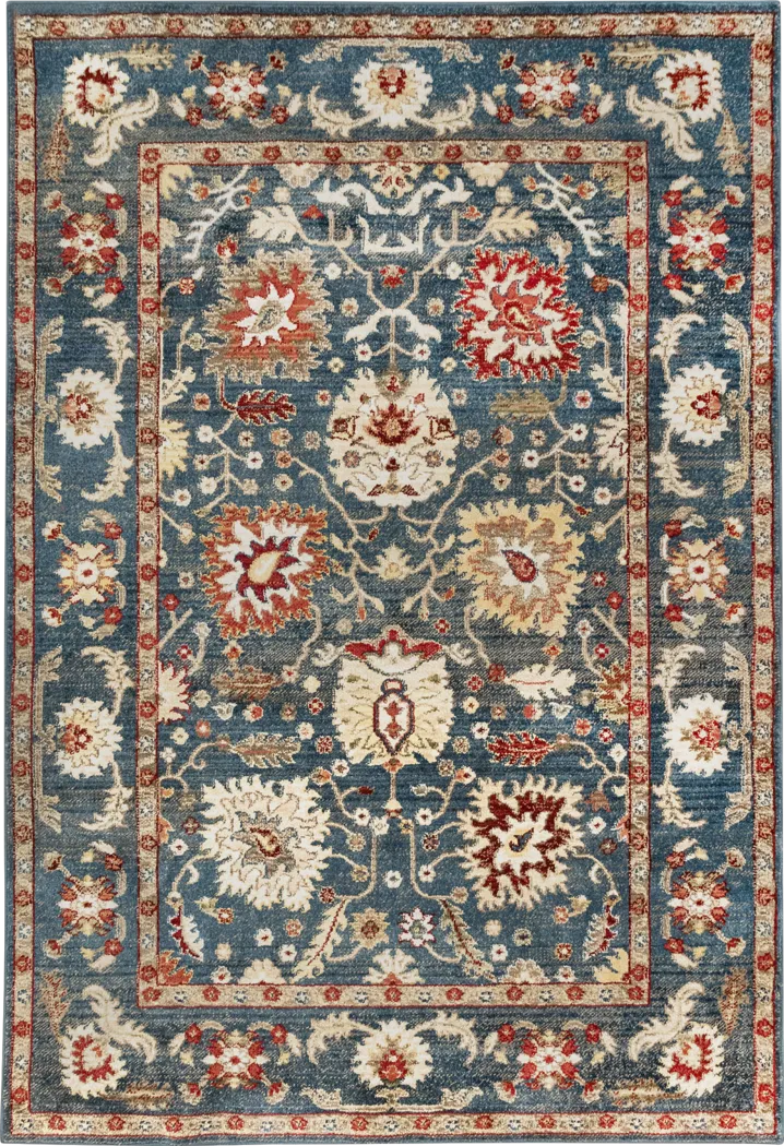 Nitza Navy 7'10 x 9'10 Rug - Thumbnail - Image 1