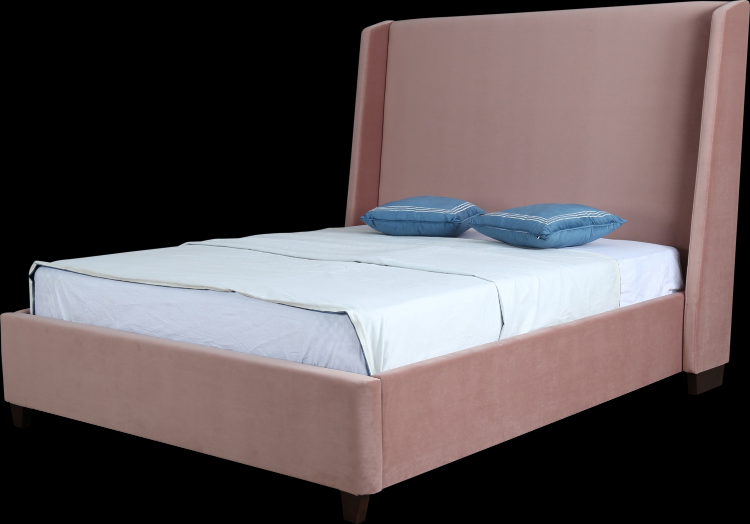 Niveo Blush Queen Bed - Thumbnail - Image 1