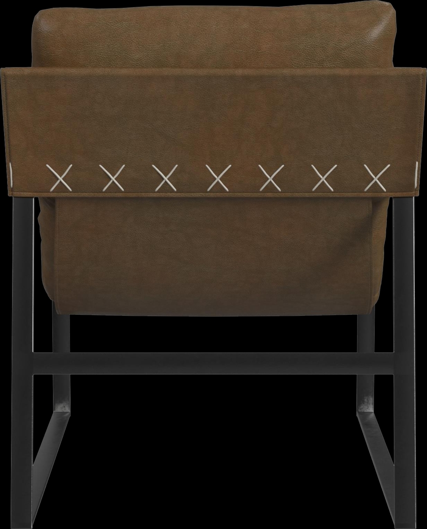 Nixa Brown Accent Chair - Thumbnail - Image 5