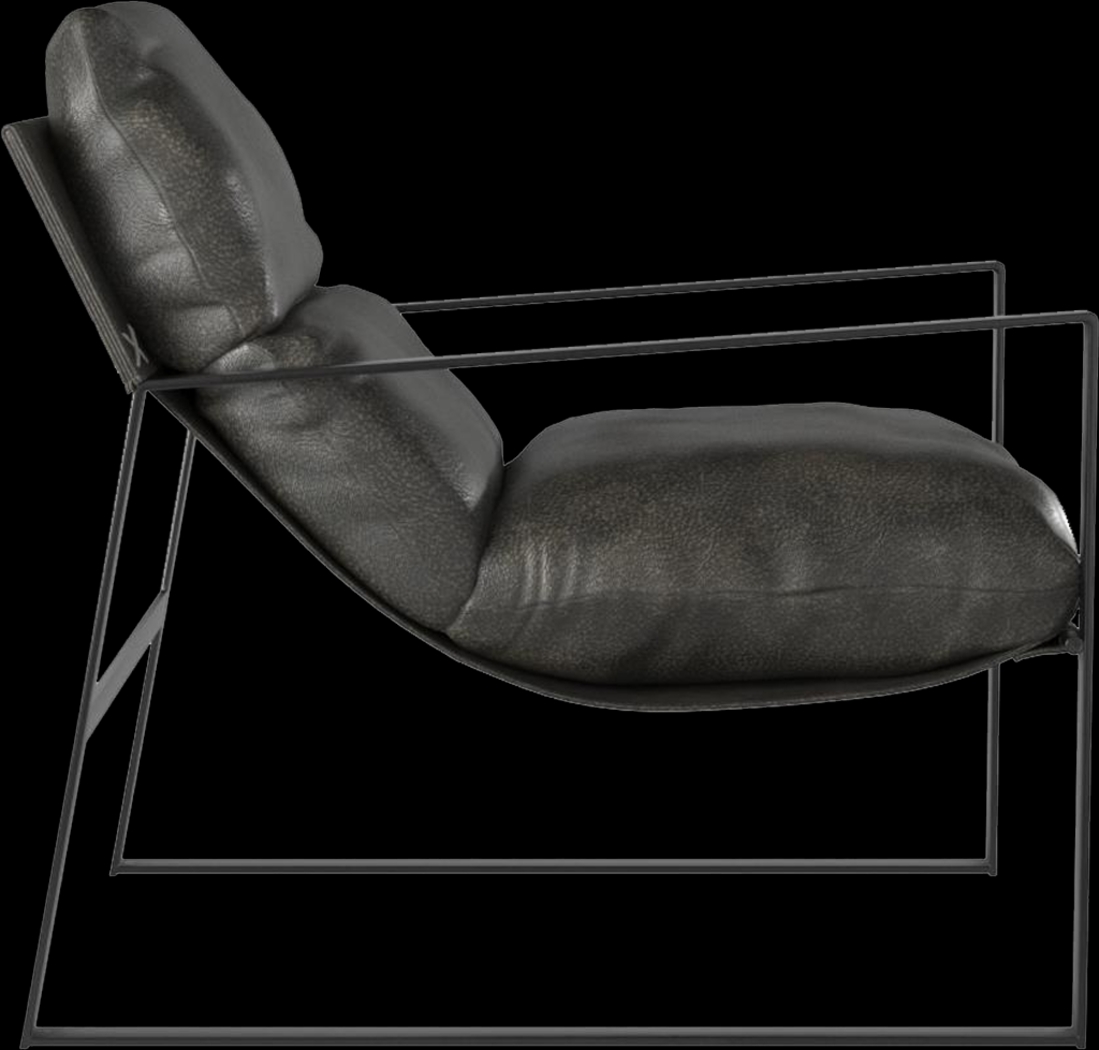 Nixa Espresso Accent Chair - Thumbnail - Image 6