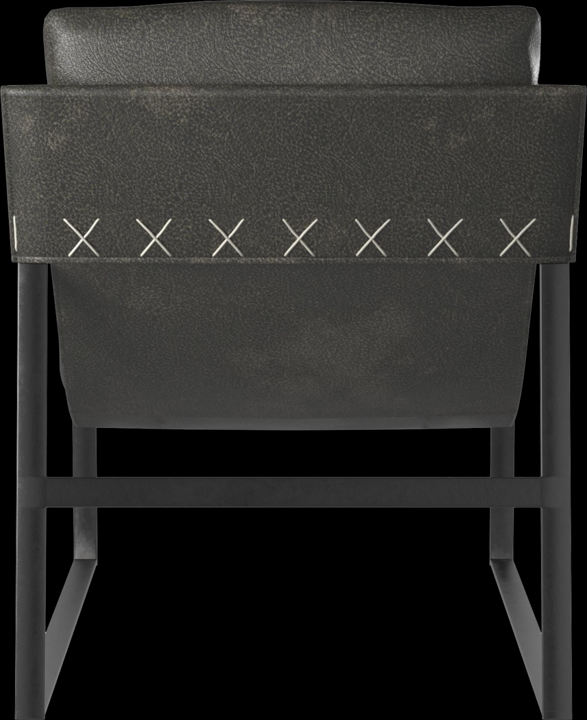 Nixa Espresso Accent Chair - Thumbnail - Image 7