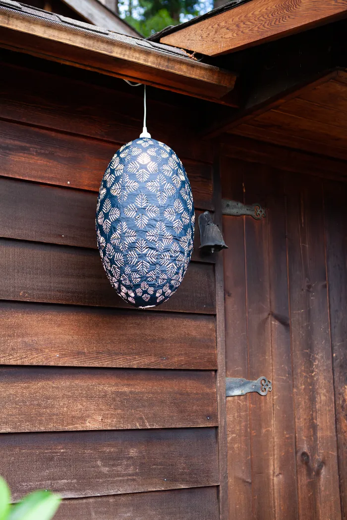 Niylha Moor Outdoor Blue Lantern - Thumbnail - Image 10