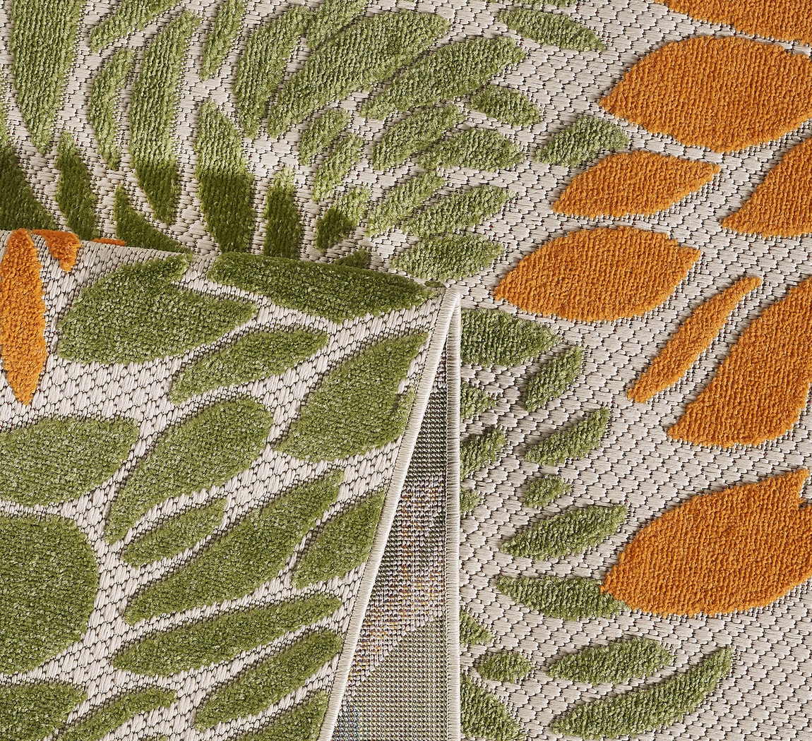 Nizsm Multi 5'3 x 7' Indoor/Outdoor Rug - Thumbnail - Image 3