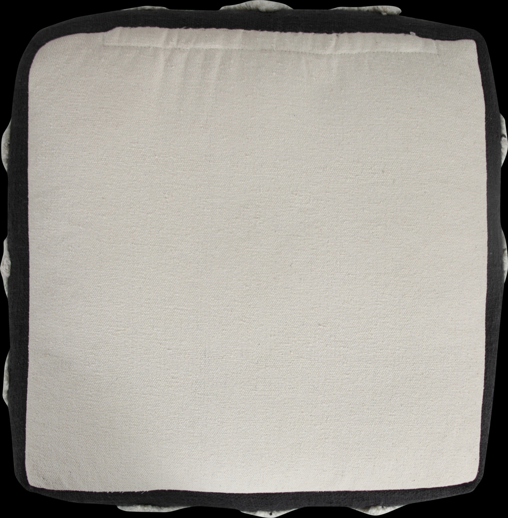 Njalia Black Pouf - Thumbnail - Image 7