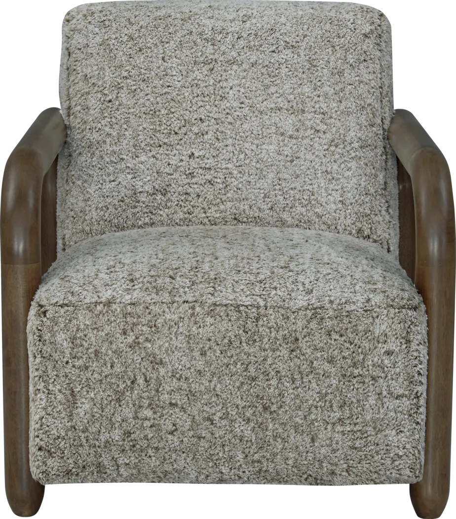 Noah Brown Accent Chair - Thumbnail - Image 2