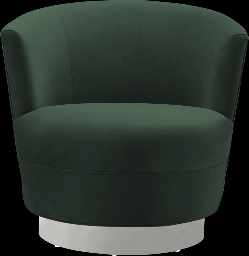 Noah Place Green Swivel Chair - Thumbnail - Image 3