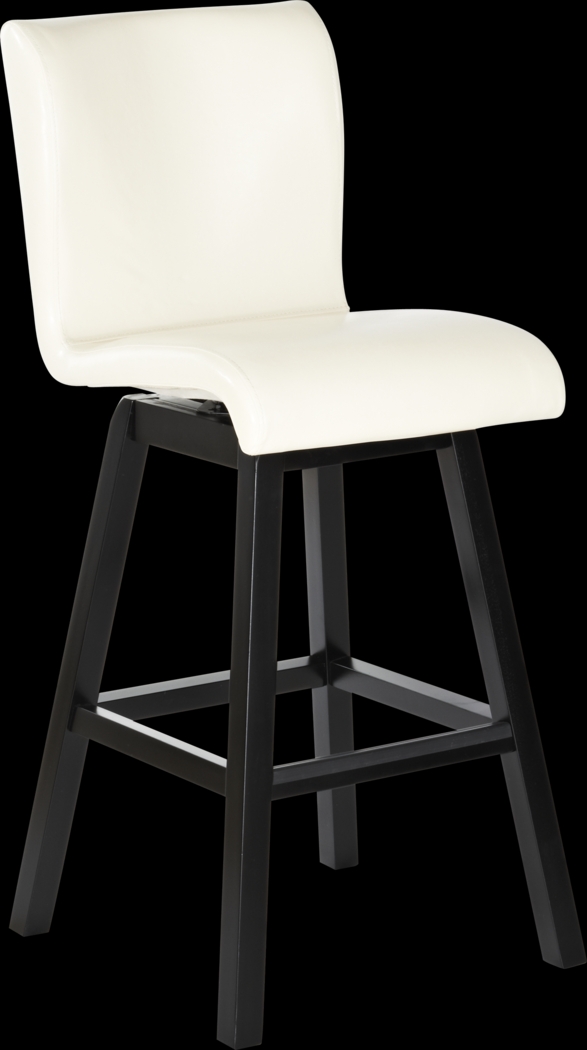 Noah Chocolate 4 Pc Bar Height Dining Room with Vanilla Barstools - Thumbnail - Image 4