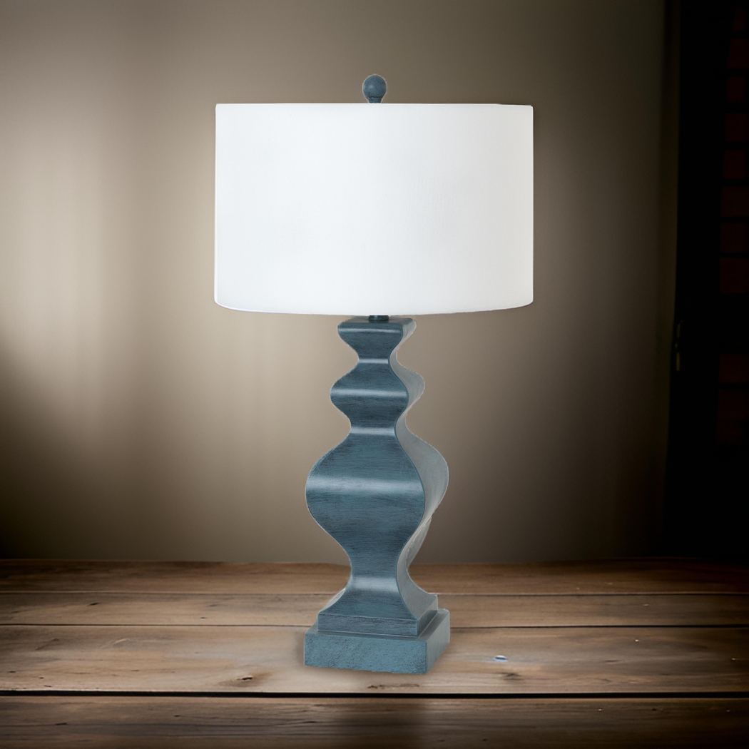 Noakes Bay Blue Table Lamps, Set of 2 - Thumbnail - Image 2