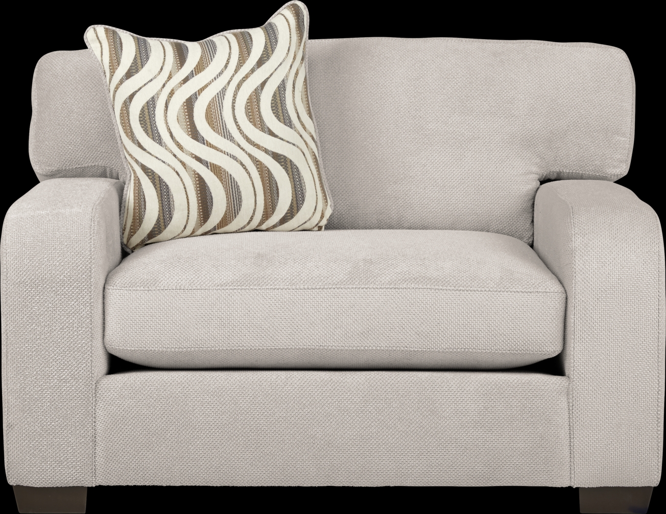 Nob Hill Beige Chair - Thumbnail - Image 2