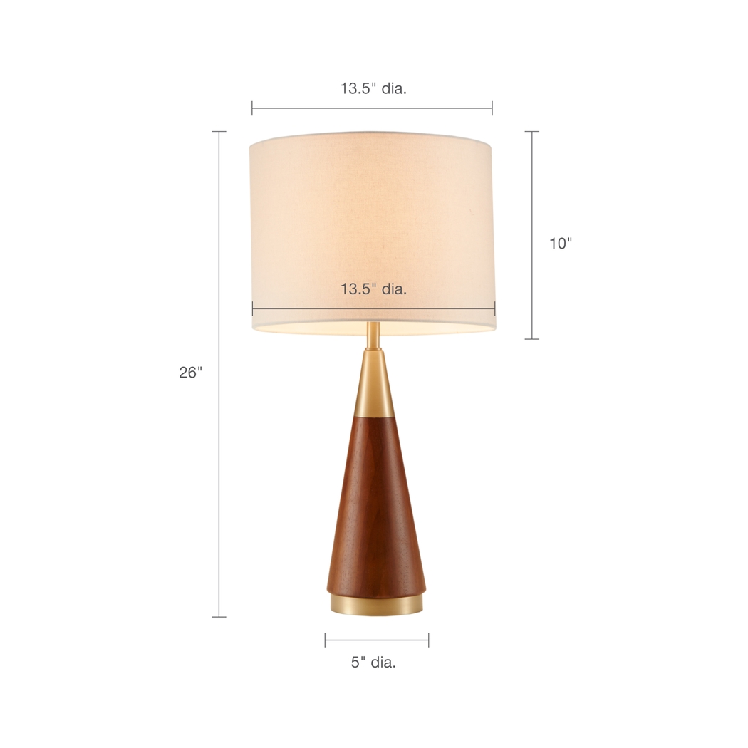 Noble Post Brown Lamp - Thumbnail - Image 8