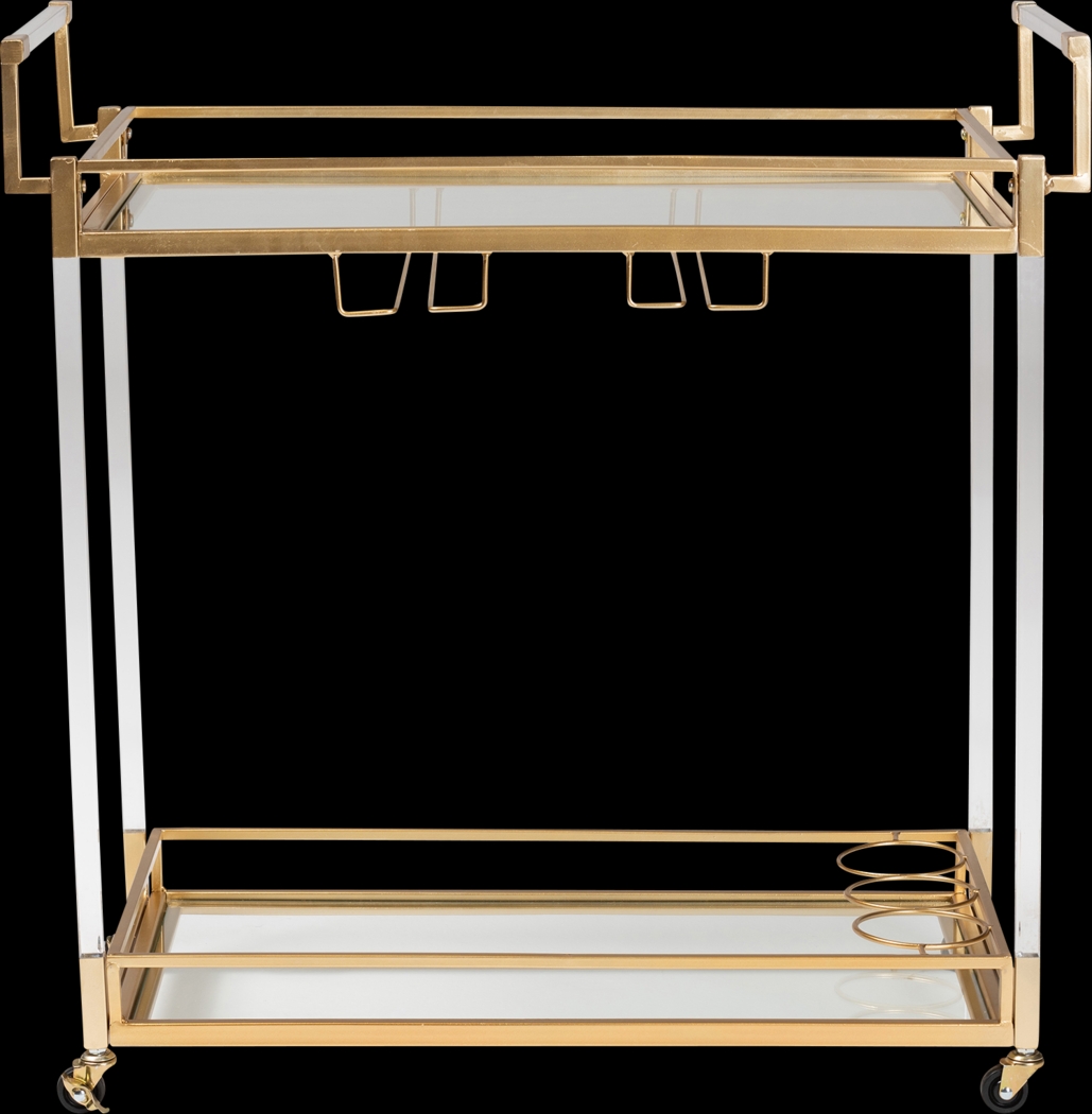 Nochaway Gold Bar Cart - Thumbnail - Image 3