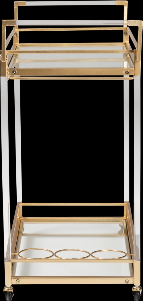 Nochaway Gold Bar Cart - Thumbnail - Image 4