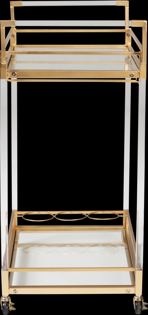 Nochaway Gold Bar Cart - Thumbnail - Image 5