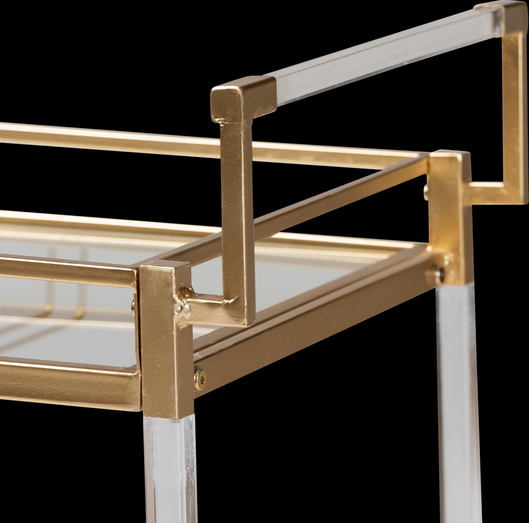 Nochaway Gold Bar Cart - Thumbnail - Image 6