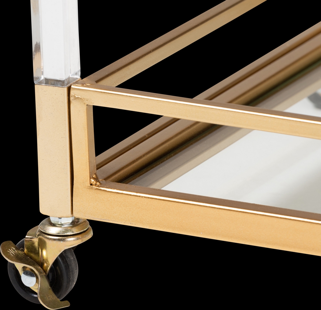 Nochaway Gold Bar Cart - Thumbnail - Image 8