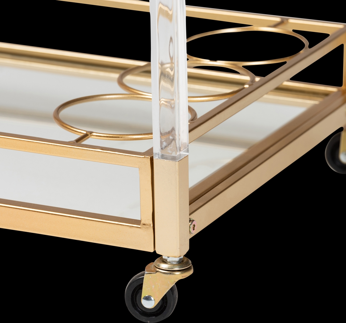 Nochaway Gold Bar Cart - Thumbnail - Image 9