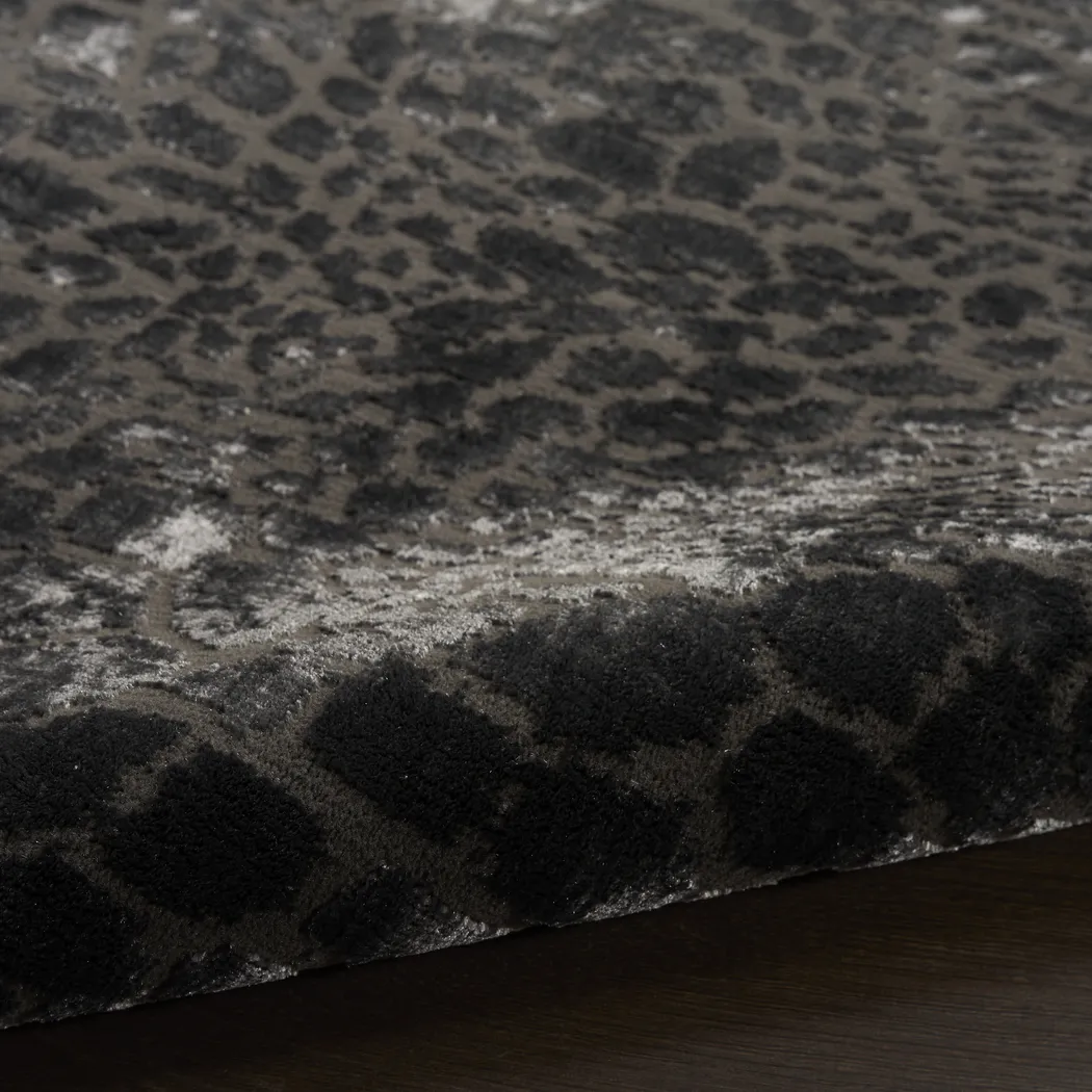 Nocturne Black 3'11 x 7'6 Rug - Thumbnail - Image 3