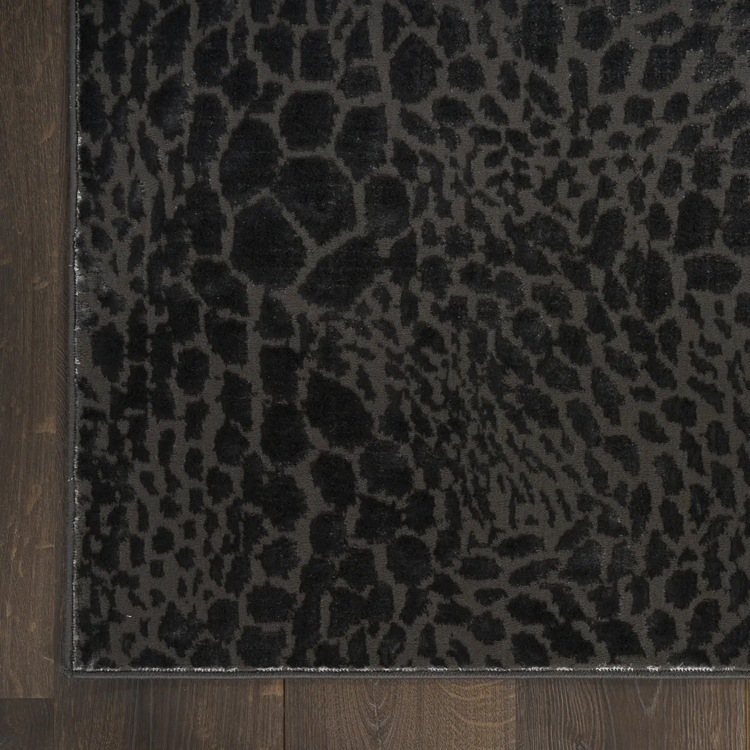 Nocturne Black 3'11 x 7'6 Rug - Thumbnail - Image 5