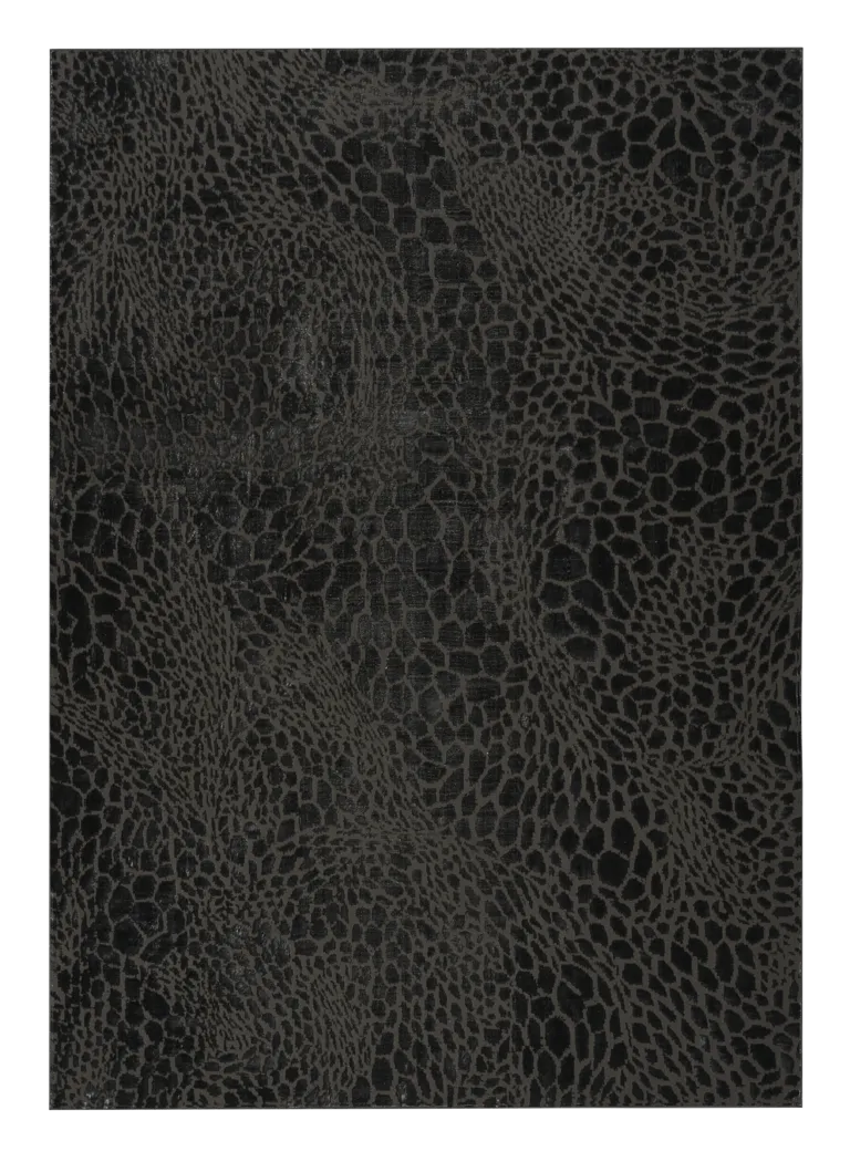 Nocturne Black 5'3 x 7'3 Rug - Thumbnail - Image 1
