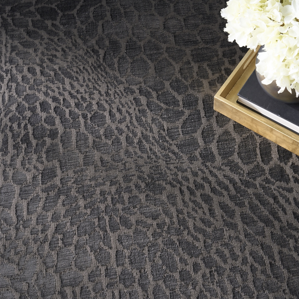 Nocturne Charcoal 9' x 12' Rug - Thumbnail - Image 6