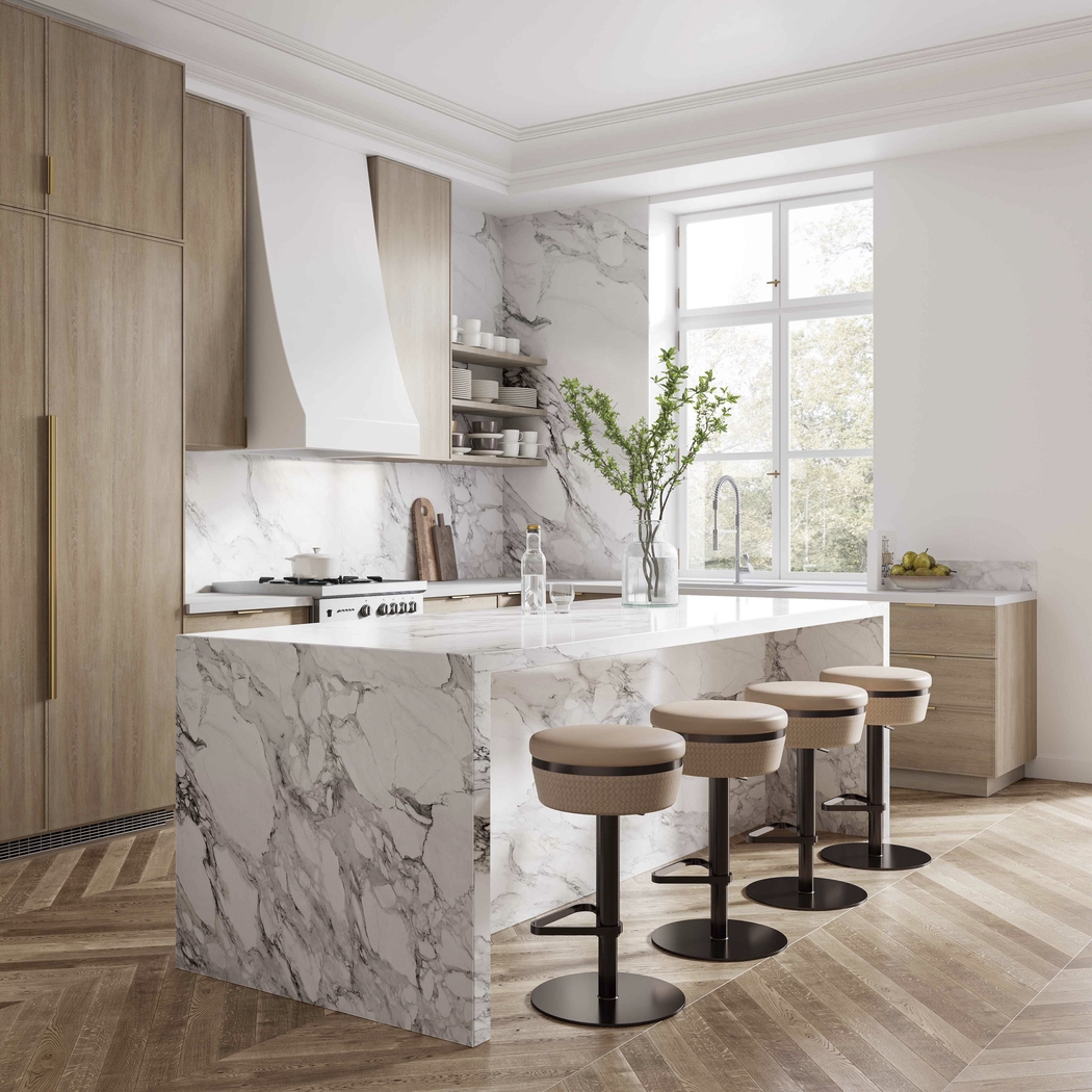 Nocumi Beige Adjustable Barstool - Thumbnail - Image 2