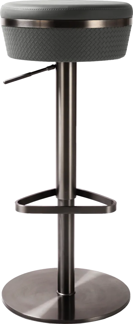 Nocumi Dark Gray Adjustable Barstool - Thumbnail - Image 3